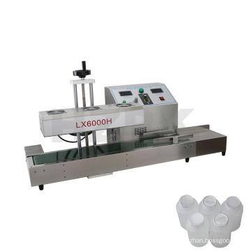 HZPK LX6000H automatic food plastic glass can bottle jar cap lid aluminum foil induction packaging sealer sealing machines price